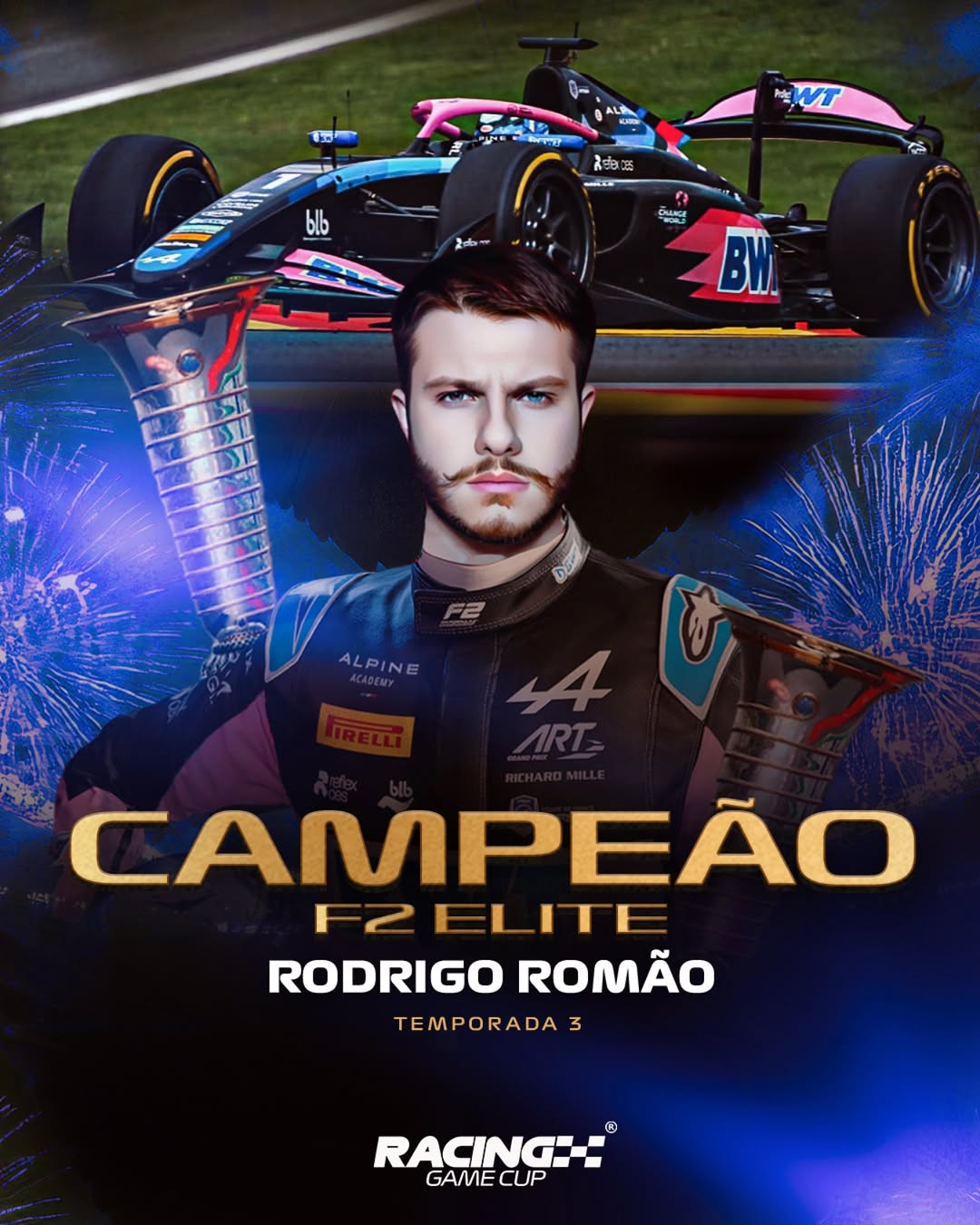 Rodrigo Romão é o grande campeão da categoria F2