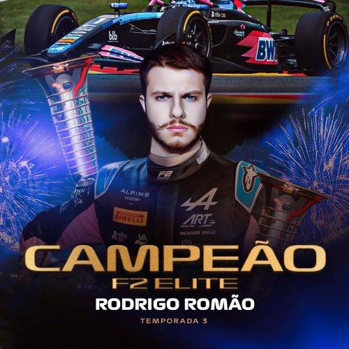 Rodrigo Romão é o grande campeão da categoria F2
